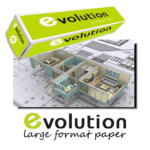 Plotterpapier Kantoor 90 g/m² 610 mm (Oversize A1) x 45 mtr - Afbeelding 2