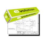 Plotterpapier CAD 80 g/m² 841 mm (ISO A0) x 90 mtr - Afbeelding 2